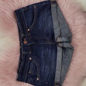 Pre-Loved H&M DIVIDED Denim Shorts-4
